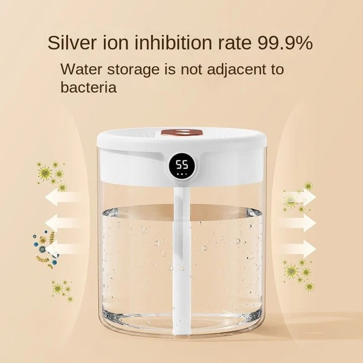 Ultrasonic Air Humidifier Cool Mist Whisper Quiet Operation
