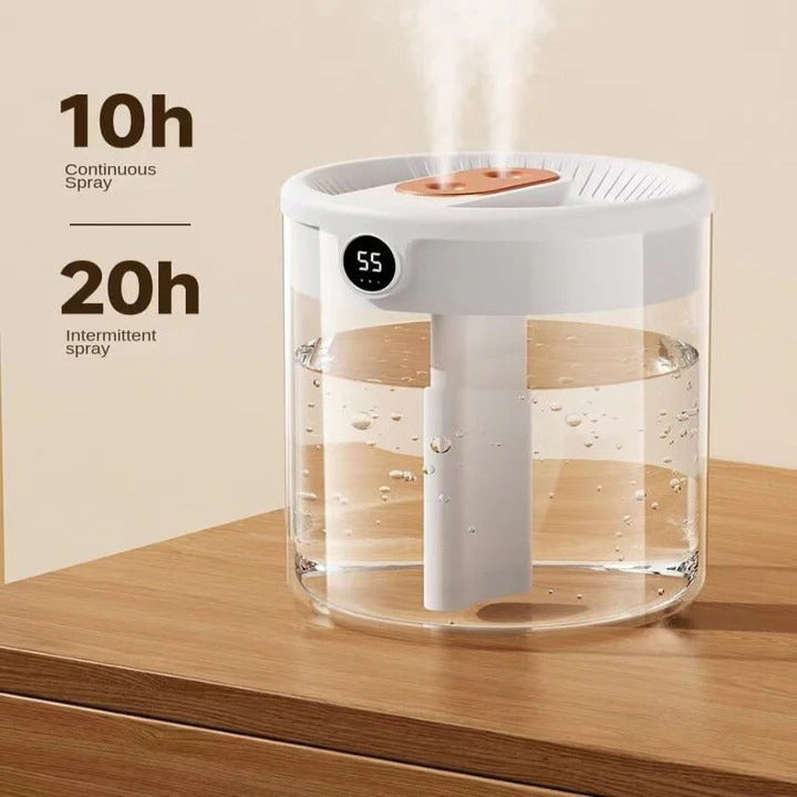 Ultrasonic Air Humidifier Cool Mist Whisper Quiet Operation