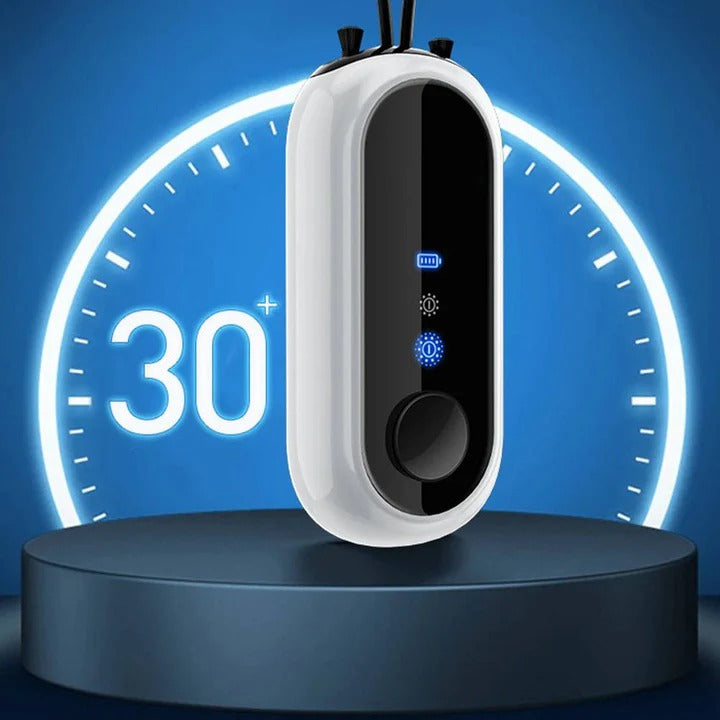 Portable Air Purifier Wearable Neck Design Compact Personal Use