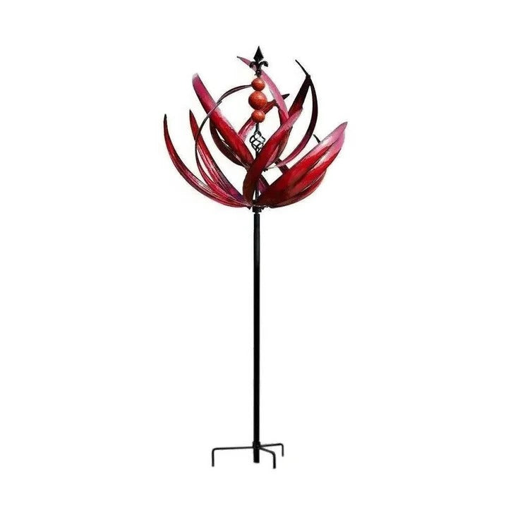 Outdoor Metal Wind Spinner Weather-Resistant Dual Directional Movement
