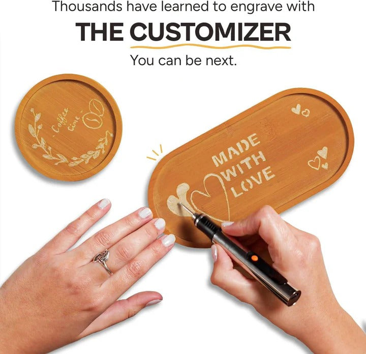 Portable Handheld Engraving Pen with Compact Carving Tool