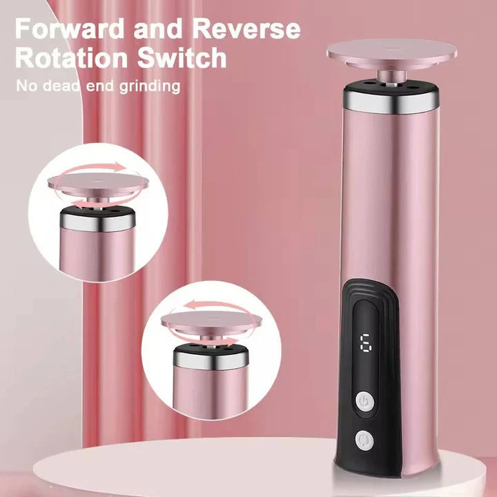 Rechargeable Electric Callus Remover with Dual Speed Settings
