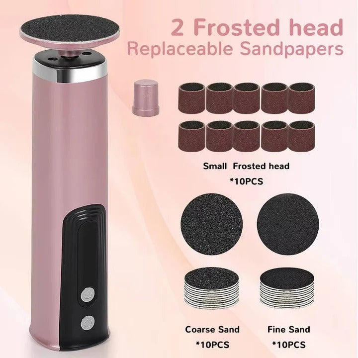 Rechargeable Electric Callus Remover with Dual Speed Settings