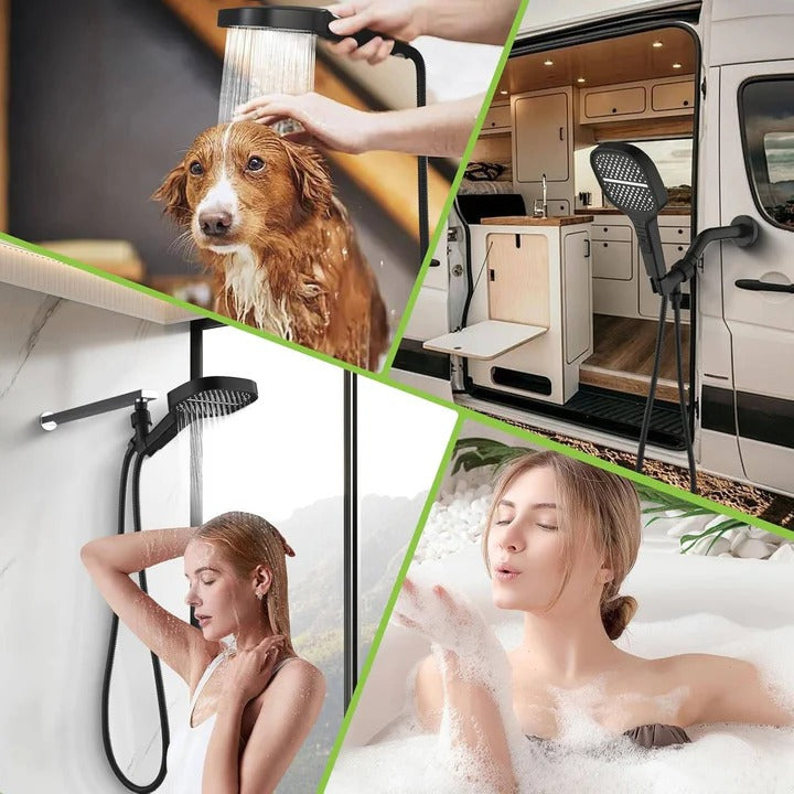 Handheld Shower Head High Pressure Adjustable