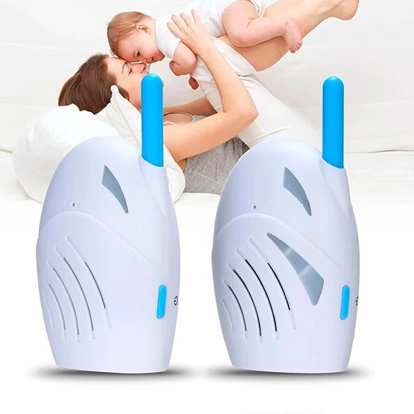 Wireless Audio Baby Monitor High Sensitivity Microphone Range Coverage - Lenila