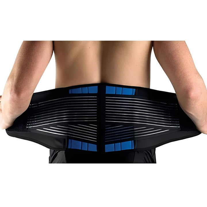 Lower Back Support Brace Elastic Fabric Non-Slip Design