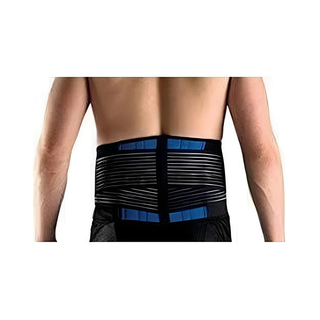 Lower Back Support Brace Elastic Fabric Non-Slip Design