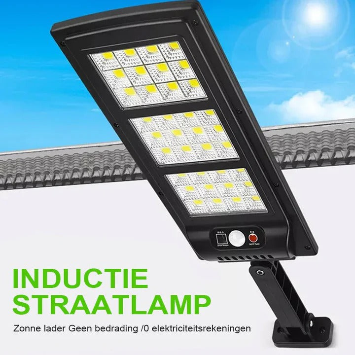 Outdoor Solar LED Garden Lamp with Motion Sensor 6000K Cool