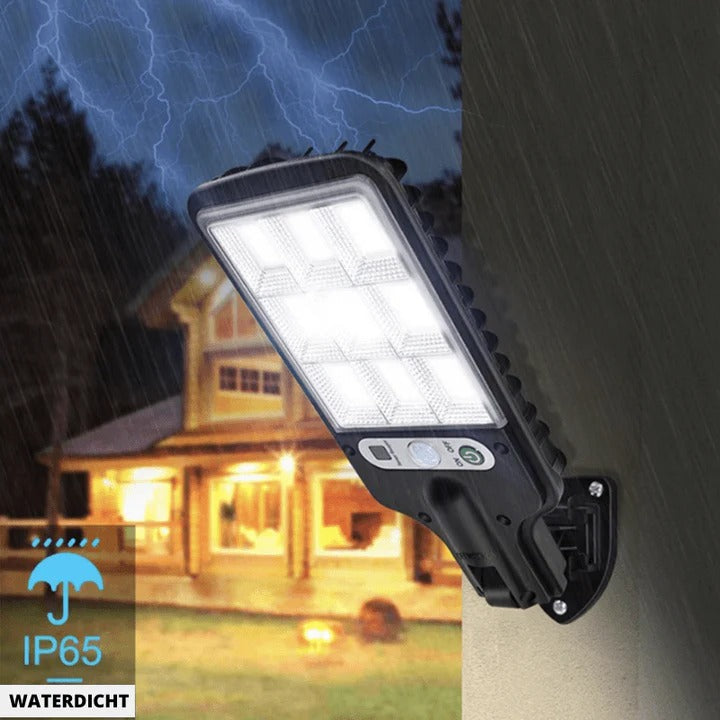 Outdoor Solar LED Garden Lamp with Motion Sensor 6000K Cool