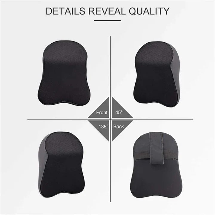 Car Neck Rest Cushion High Density Foam Universal Fit