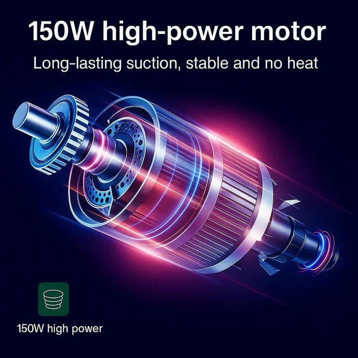 Handheld Cordless Vacuum Cleaner Powerful Suction Portable