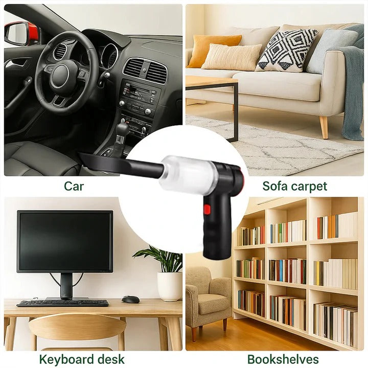 Handheld Cordless Vacuum Cleaner Powerful Suction Portable