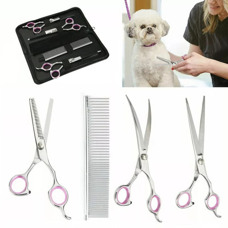 Pet Grooming Scissors Stainless Steel Precision Cut