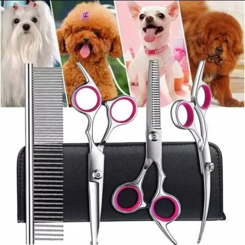 Pet Grooming Scissors Stainless Steel Precision Cut