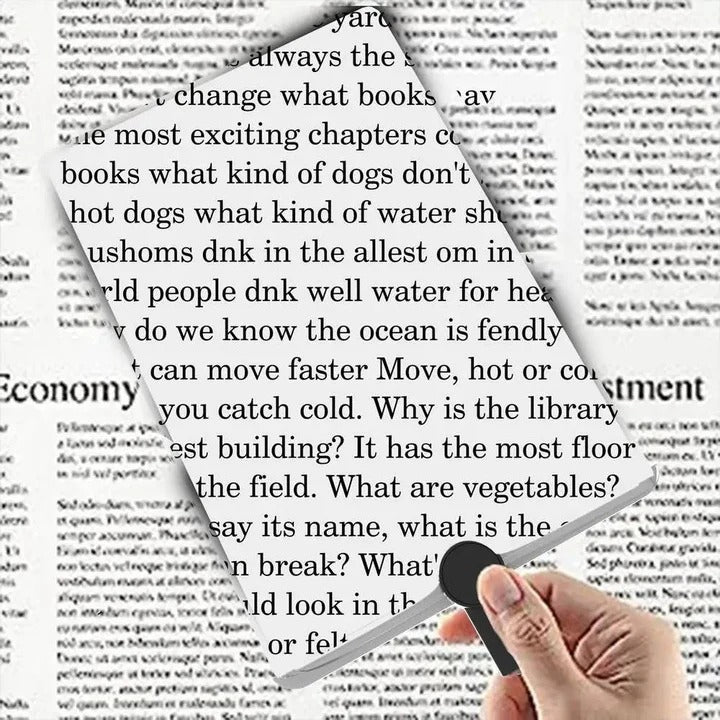 Reading Magnifiers Polished Glass High Magnification