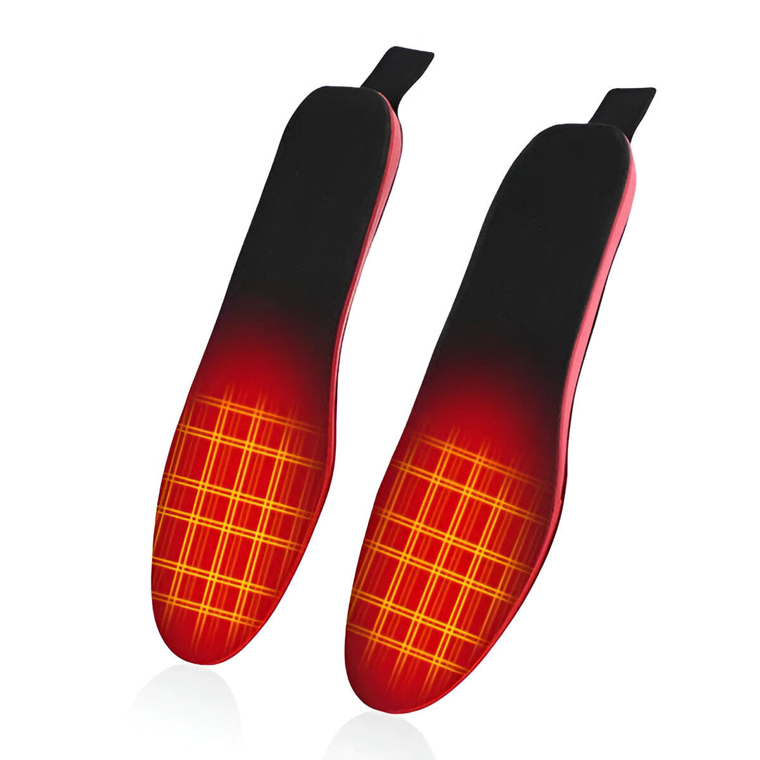 Rechargeable Heated Shoe Insoles Ultra Thin Heating Panels