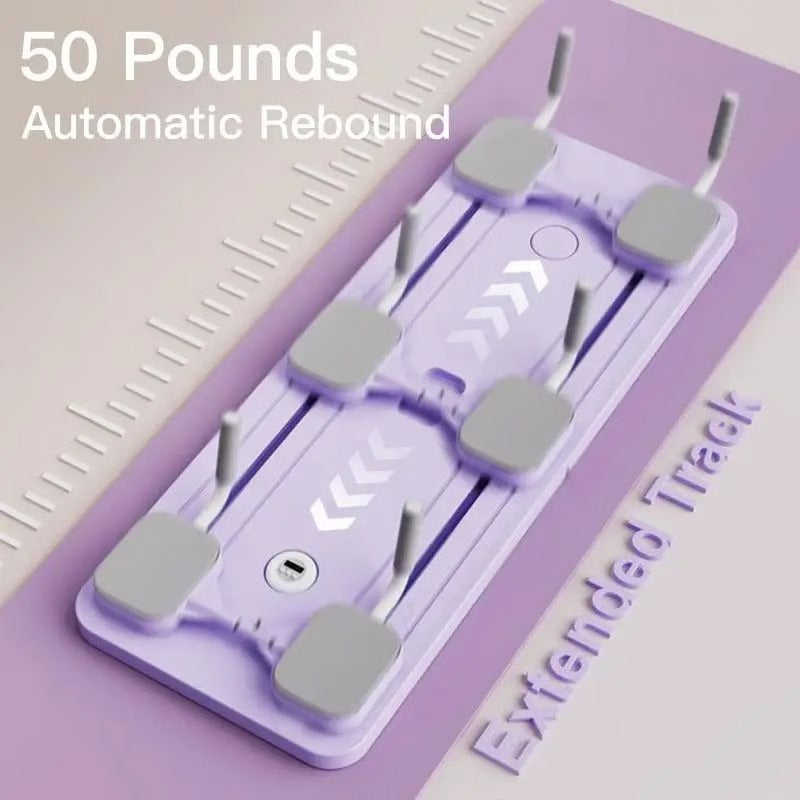 Core Training Board with Pilates Reformer Smart Timer and Padded