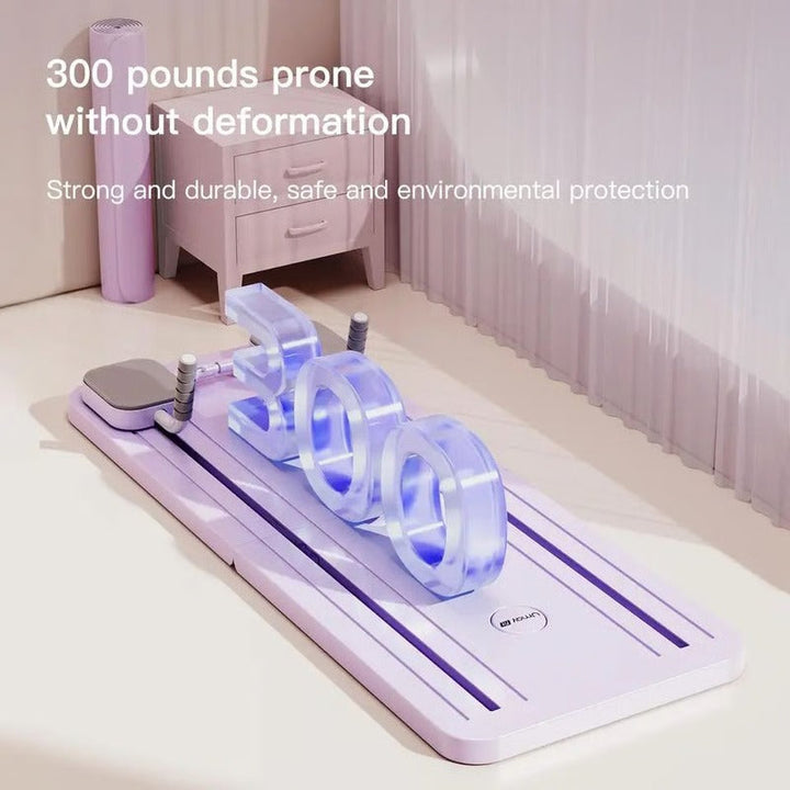 Core Training Board with Pilates Reformer Smart Timer and Padded