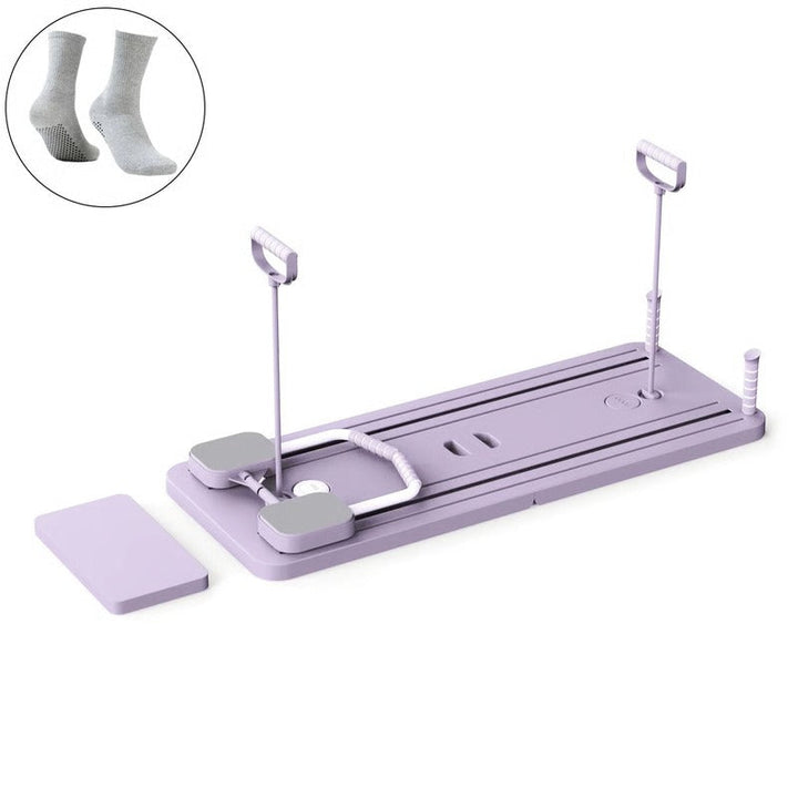 Core Training Board with Pilates Reformer Smart Timer and Padded