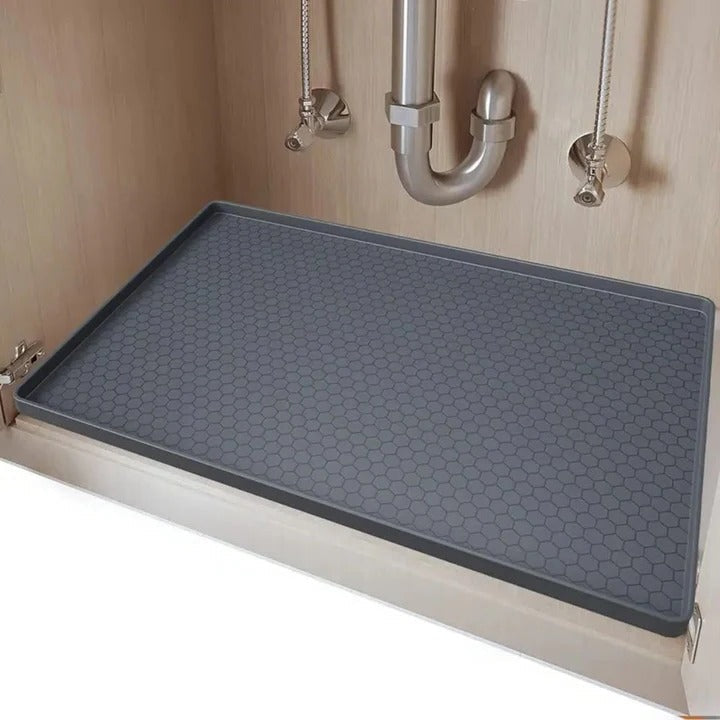 Under Sink Protective Silicone Liner Waterproof Leak Guard