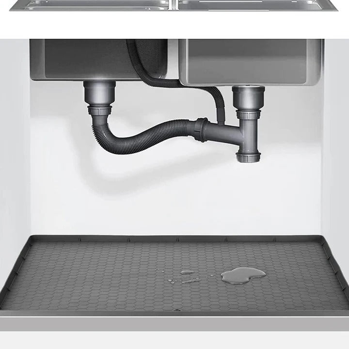 Under Sink Protective Silicone Liner Waterproof Leak Guard
