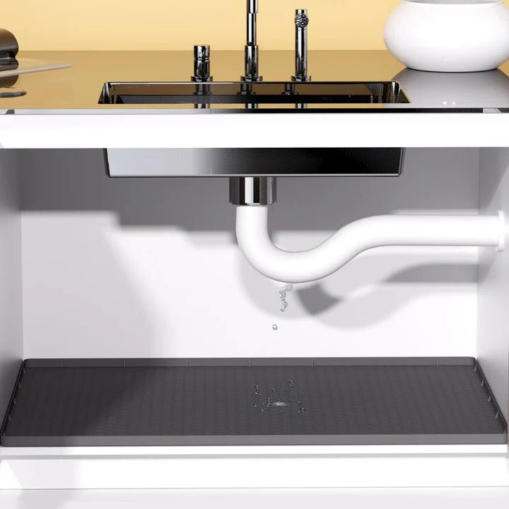 Under Sink Protective Silicone Liner Waterproof Leak Guard