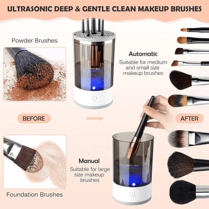 Electric Makeup Brush Cleaner Smart Fast Cleaning