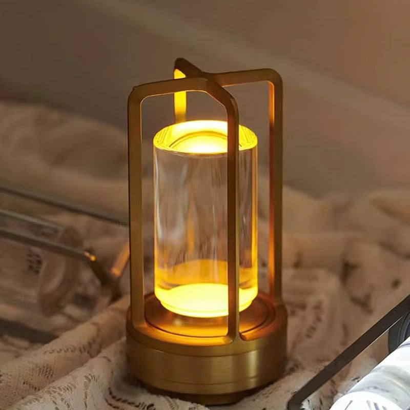 Rechargeable Table Lamp Crystal Ambient Glow