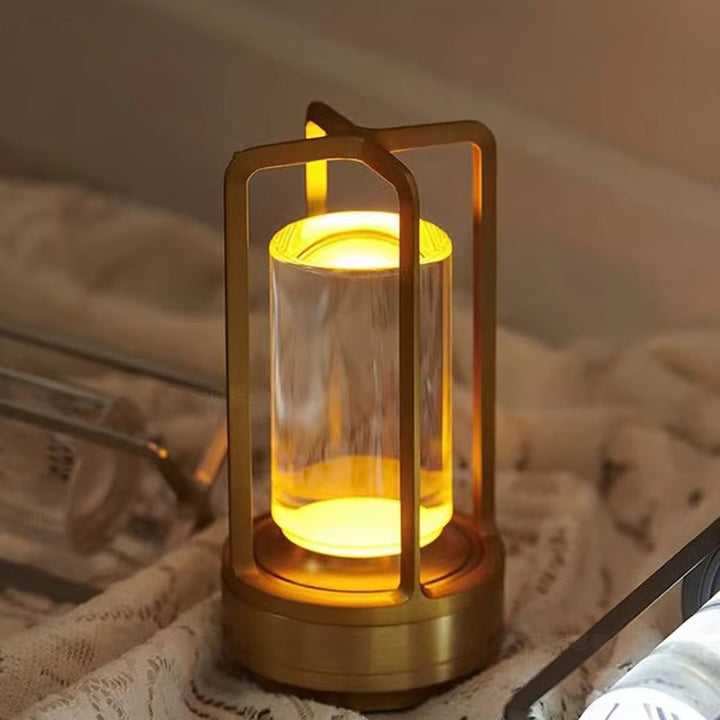 Rechargeable Table Lamp Crystal Ambient Glow