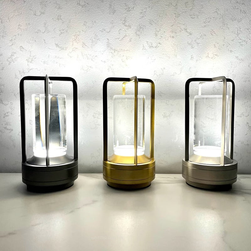 Rechargeable Table Lamp Crystal Ambient Glow
