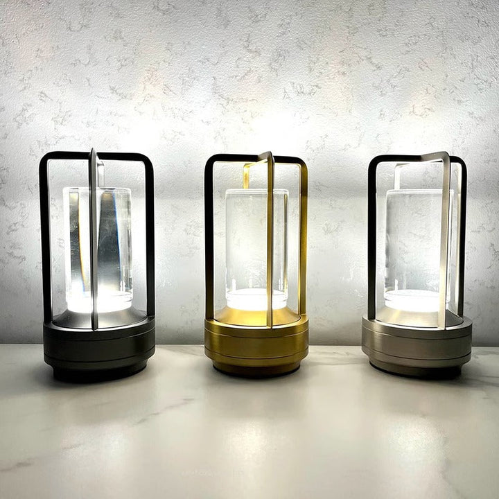 Rechargeable Table Lamp Crystal Ambient Glow