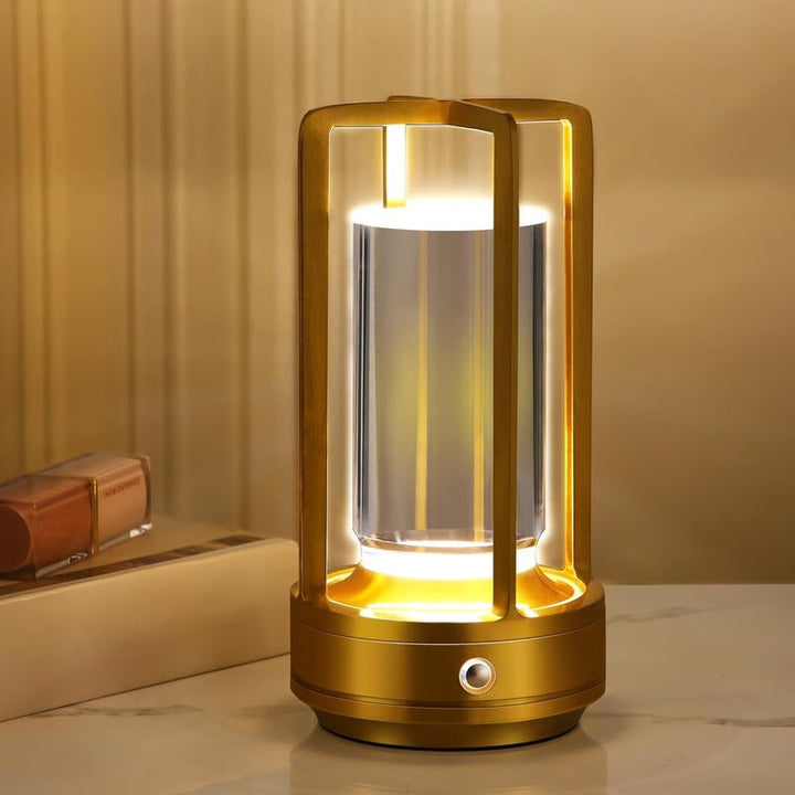 Rechargeable Table Lamp Crystal Ambient Glow