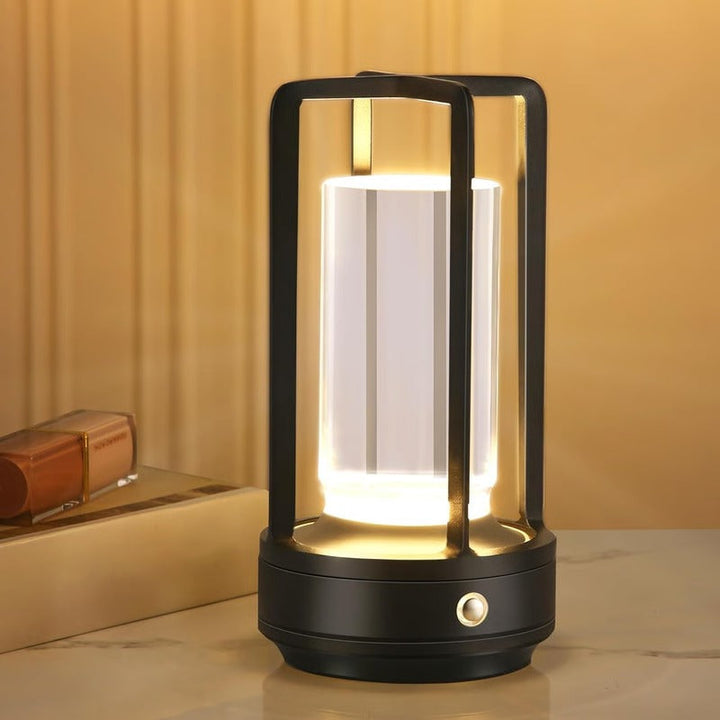 Rechargeable Table Lamp Crystal Ambient Glow - Lenila