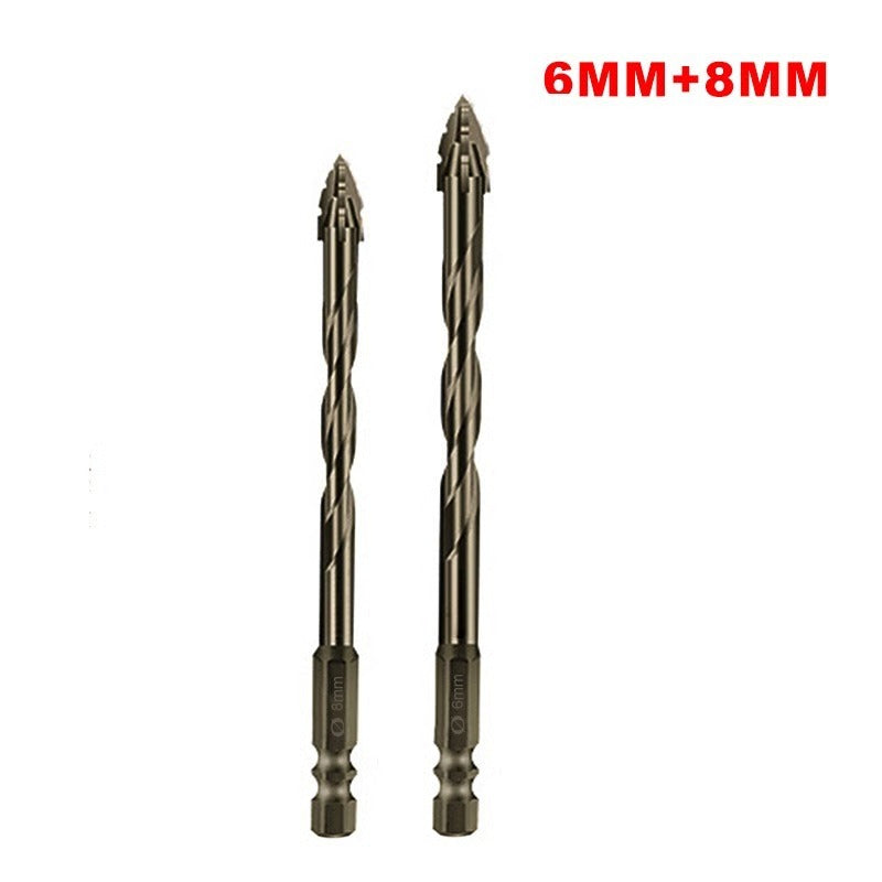 Eccentric Drill Bit with Serrated Cutting Edges Professional Grade