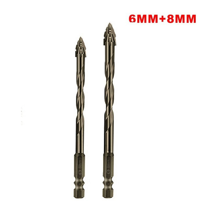Eccentric Drill Bit with Serrated Cutting Edges Professional Grade