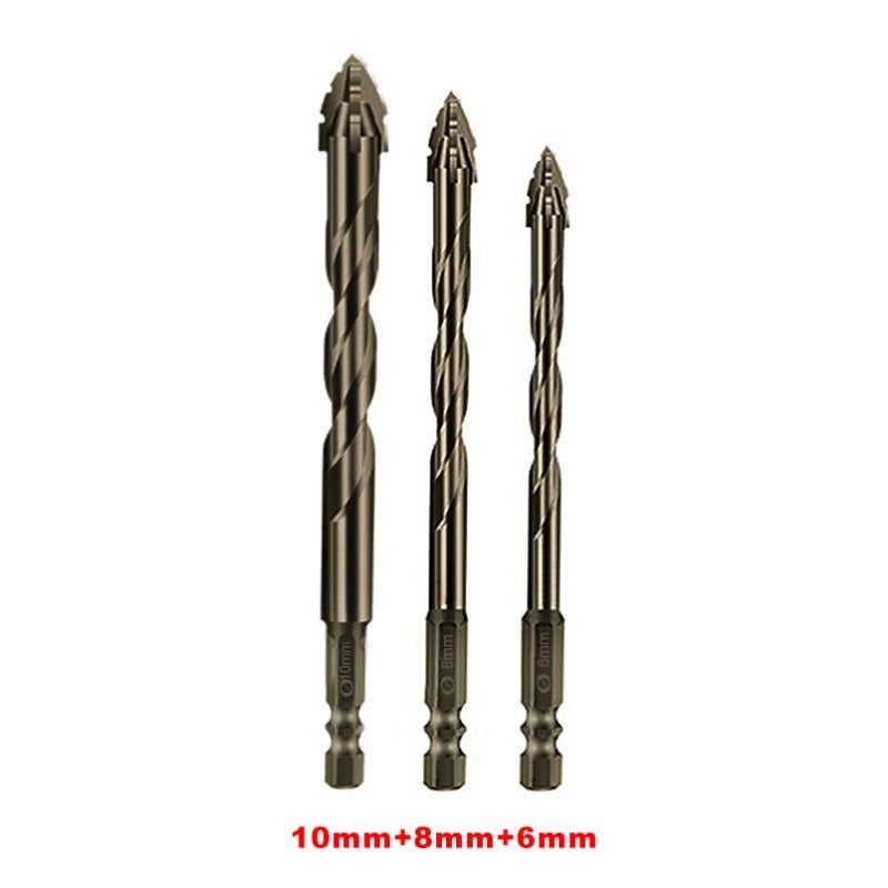 Eccentric Drill Bit with Serrated Cutting Edges Professional Grade
