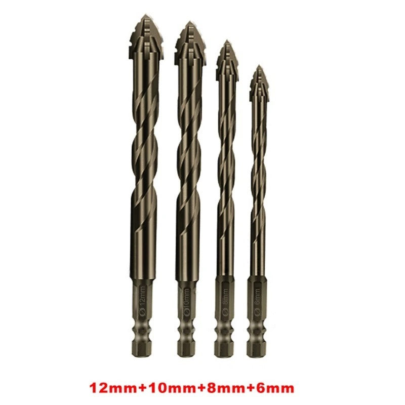 Eccentric Drill Bit with Serrated Cutting Edges Professional Grade