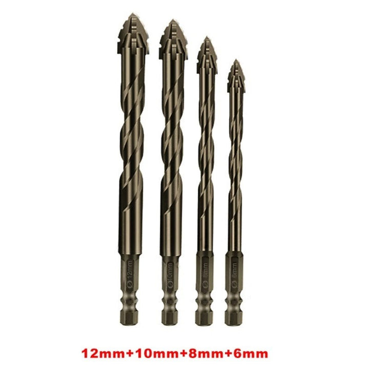 Eccentric Drill Bit with Serrated Cutting Edges Professional Grade