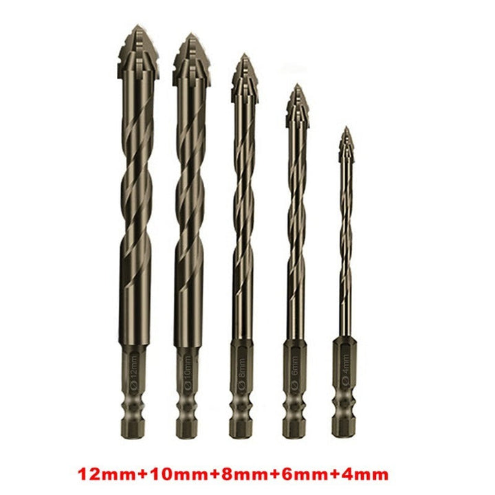 Eccentric Drill Bit with Serrated Cutting Edges Professional Grade