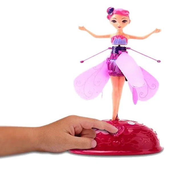 Girls Flying Fairy Doll Hand-Controlled Toy