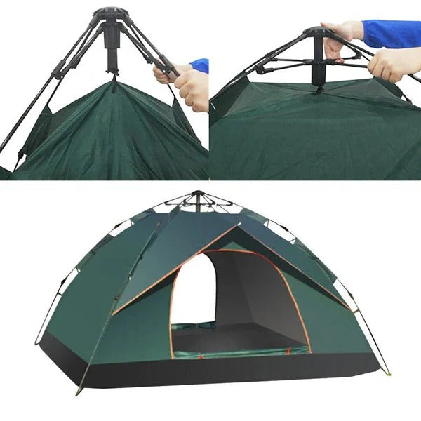 Pop-Up Tent Lightweight Dome Fast Pitch Camping Shelter