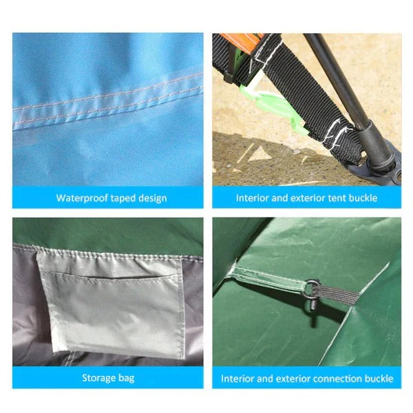 Pop-Up Tent Lightweight Dome Fast Pitch Camping Shelter
