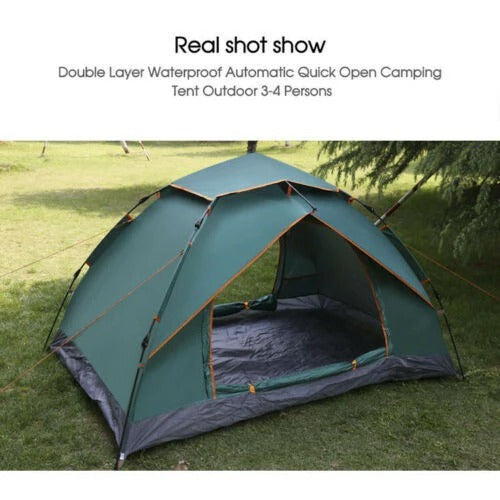 Pop-Up Tent Lightweight Dome Fast Pitch Camping Shelter