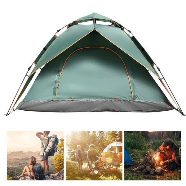 Pop-Up Tent Lightweight Dome Fast Pitch Camping Shelter