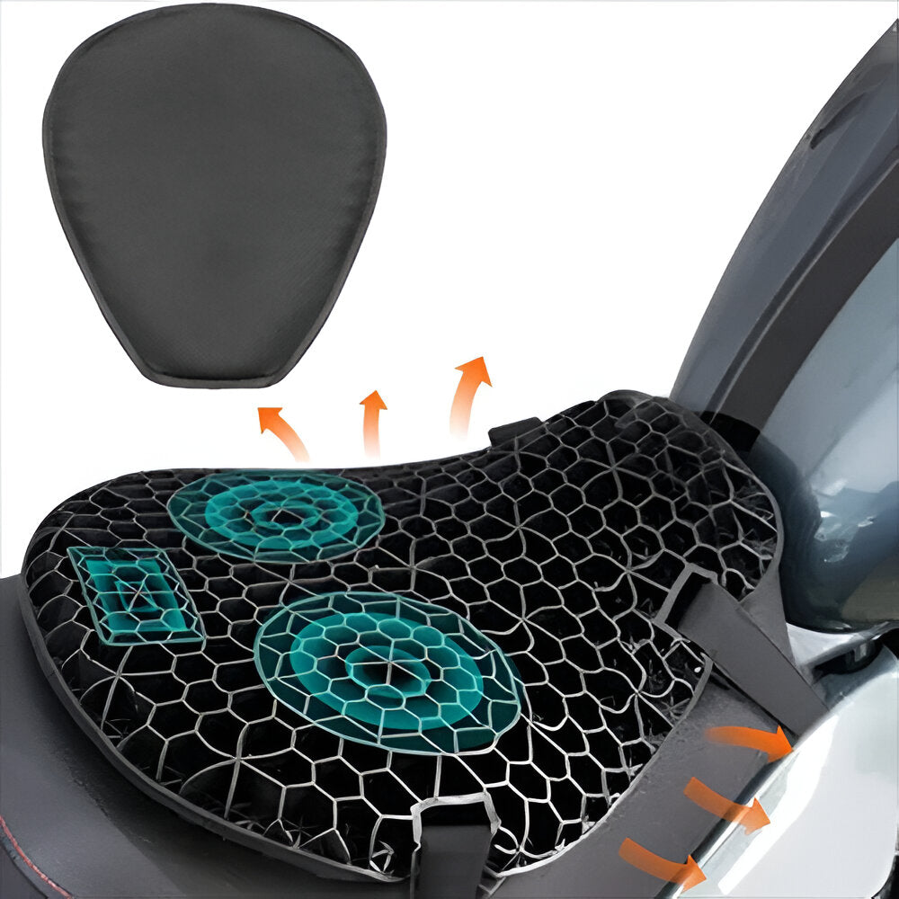 Gel Seat Pad Motorcycle Long-Distance Comfort