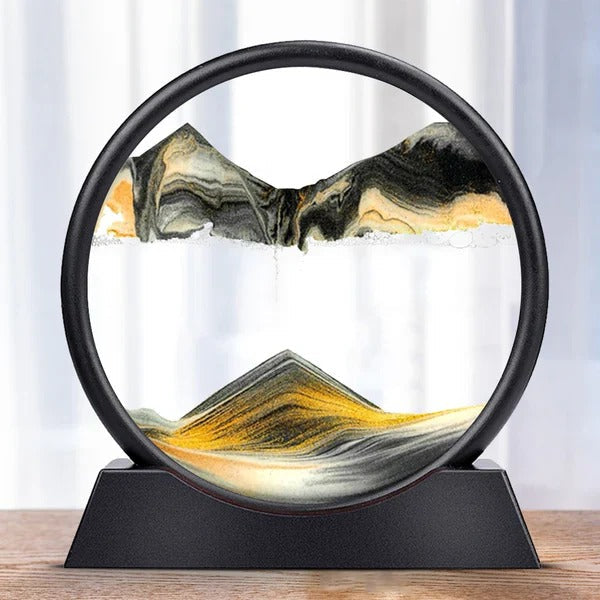 3D Kinetic Sand Landscape Moving Sea Sand Art Decor