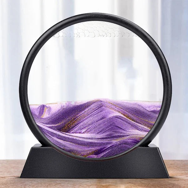 3D Kinetic Sand Landscape Moving Sea Sand Art Decor