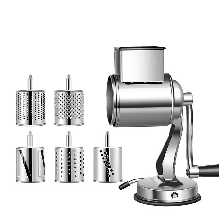 Rotary Kitchen Grater Shredder and Slicer Tool - Lenila