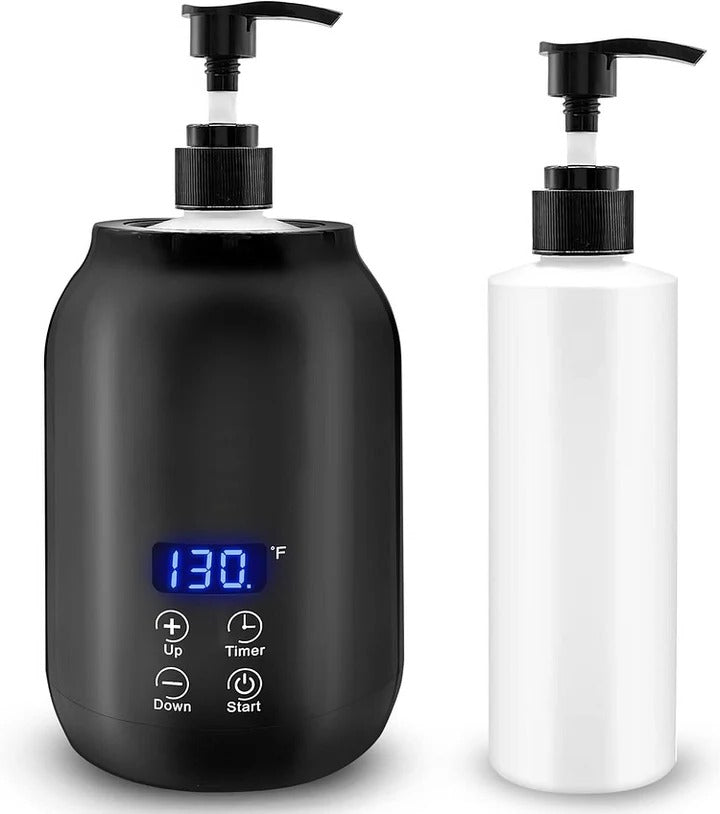 Electric Massage Oil Warmer Digital Heater with Timer Adjustable - Lenila