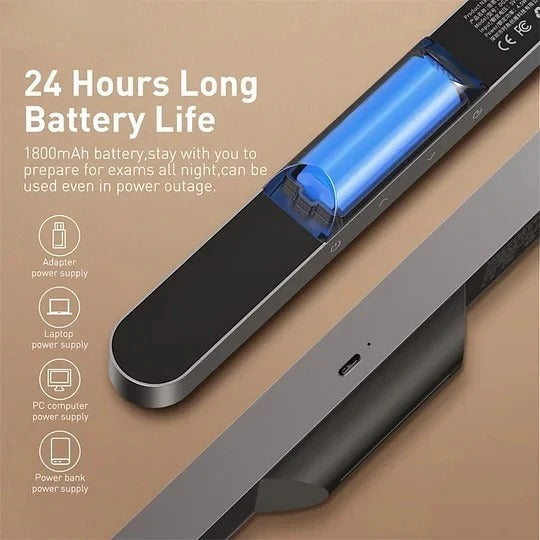 Cordless Magnetic Desk Lamp USB Rechargeable